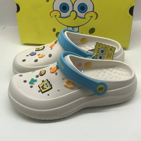 Skechers Sponge Bob Squarepants  Women's Patrick Foamies Size 7 - Picture 5 of 16